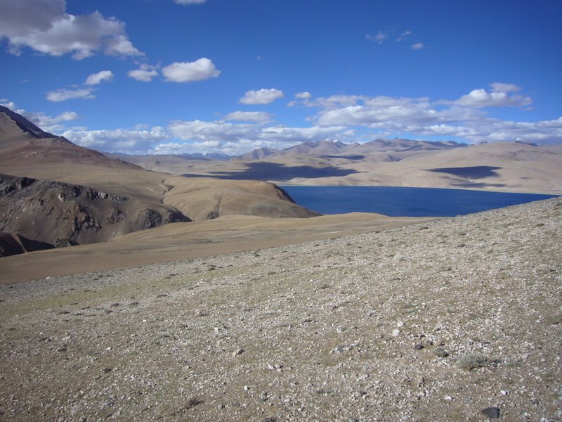 Travel - India - Ladakh - Tso Moriri Trip - Karzog and Tso Moriri - The Beach and the mountain - The Mountain